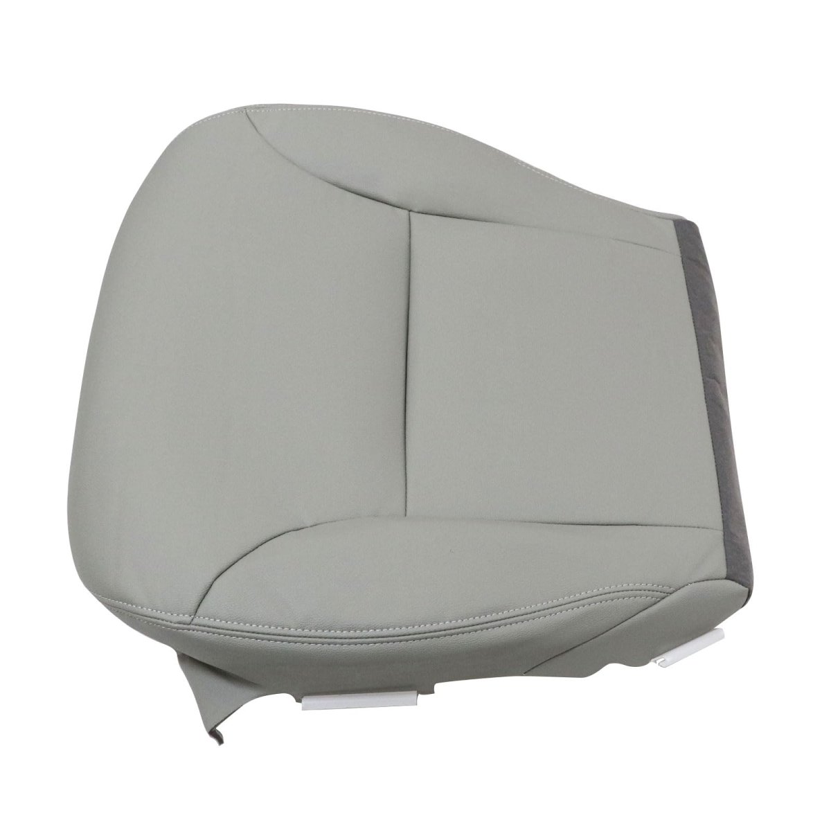 Non-perforated Gray Driver Side Replacement Bottom Microfiber Leather Seat Cover For Lexus Es300 Es330 2002 2003 2004 2005 2006