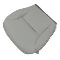 Non-perforated Gray Driver Side Replacement Bottom Microfiber Leather Seat Cover For Lexus Es300 Es330 2002 2003 2004 2005 2006