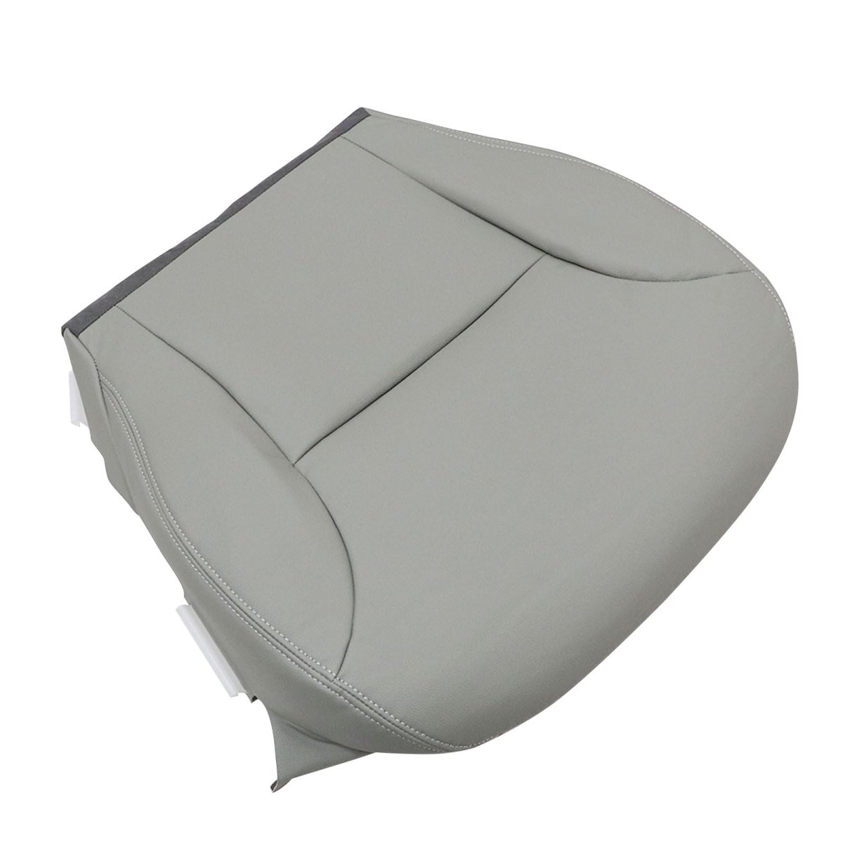 Non-perforated Gray Driver Side Replacement Bottom Microfiber Leather Seat Cover For Lexus Es300 Es330 2002 2003 2004 2005 2006