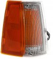 Evan-fischer Corner Light For 1987-1993 Mazda B2200 B2600 Plastic Clear Amber Lens With Bulb Passenger Side 