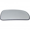 Passenger Side Mirror Glass For Chevy Trailblazer 2002 2009 Non Heated Convex Replacement Fits 88980574 Textured Black With 