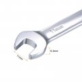 Uxcell 11mm Stubby Ratcheting Combination Wrench Metric 72 Teeth 12 Point Box Ended Tools Cr-v