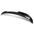V-style Rear Car Trunk Lid Spoiler Wing For Nissan Maxima 2016-2024 Glossy Black Real Carbon Fiber 