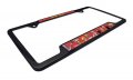 Looney Tunes Characters Black Open License Plate Frame
