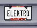 Looney Tunes Characters Black Open License Plate Frame