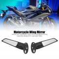 Motorcycle Wing Mirror 2pcs Rearviews Wind Adjustable Rotating Side Mirror For R15 R25 R3 R1 R1s R6 R6s V2 V3