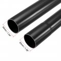 Uxcell Extension Wand 35mm Plastic Tube Hose 45cm Length Extend Vacuum Cleaner Accessory Black