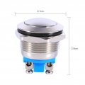 Push Button Switch Fydun 19mm Waterproof Car Metal Horn Momentary 12v For Kill Warning Lights