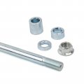 Minho 12mm 180mm Front Rear Axle With Bush 20mm 10mm 5mm Fit For Pit Pro Dirt Bike Scooter Quad Atv