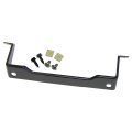 1968 To 1972 Oldsmobile Cutlass Front Bumper License Plate Bracket And Hardware 7 Piece Set Semi Black Finish 