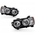 Black Housing Oe-style Headlight Headlamp Assembly For 2012-2016 Chevy Sonic Driver Passenger Side 