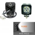Polarlander 2 Pcs 12w Led Work Light Flood Beam Off Road 4wd 4x4 Suv Atv Truck Bike 12v 24v Fog