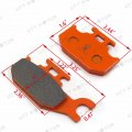 Httmt Carbon Ceramic Brake Pads Compatible With Suzuki Lt-a400 Kingquad Lt-a400f