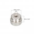 Uxcell Knurled Thumb Nuts 10pcs M3 X D13mm H9mm Carbon Steel Nut With Collar High Head Blind Hole For 3d Printer Parts