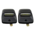 Usonline911 22794700 Led License Plate Light Red Drl Tube For Chevy Silverado Gmc Sierra 1500 2500 2pcs