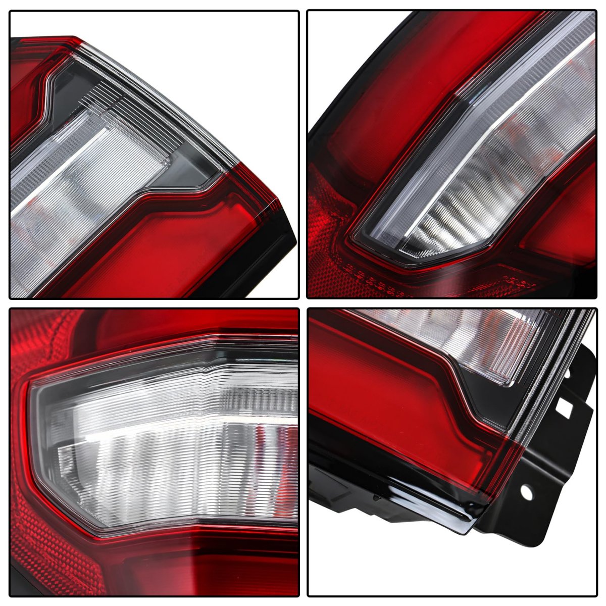 Tail Light Assembly Lh Replacement For Pilot 2023 2024 2025 Rear Outer Lamp 33550-t90-a01 Red Direct Fit Plug And Play