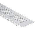 Uxcell Air Vent 200mmx50mm Ventilation Grille Aluminum Alloy Louvered Grill Cover