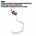 X Autohaux 4pcs Dc 12v Led Headlight Angel Eyes For Bmw Daytime Running Lights 111mm And 130mm Retrofit Crystal Iconic Style