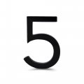 12 Inch Modern Floating House Number Easy To Install Address For 5 Black 