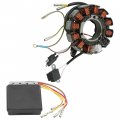 Caltric Stator And Regulator Rectifier Compatible With Polaris Magnum 500 Rmk Vl Hds 2x4 2000-2003 Up To S 02-02357