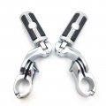 Smt-chrome 2 5 Short Foot Peg Kit 1 25 Engine Guard Compatible With Softail Deluxe Flstn B07fn3yl5z