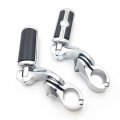 Smt-chrome 2 5 Short Foot Peg Kit 1 25 Engine Guard Compatible With Softail Deluxe Flstn B07fn3yl5z