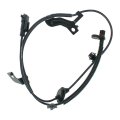 Abs Wheel Speed Sensor For Jeep Compass 2007 2016 Metal And Plastic Housing Black Rectangle Connector With Blade Male Terminal