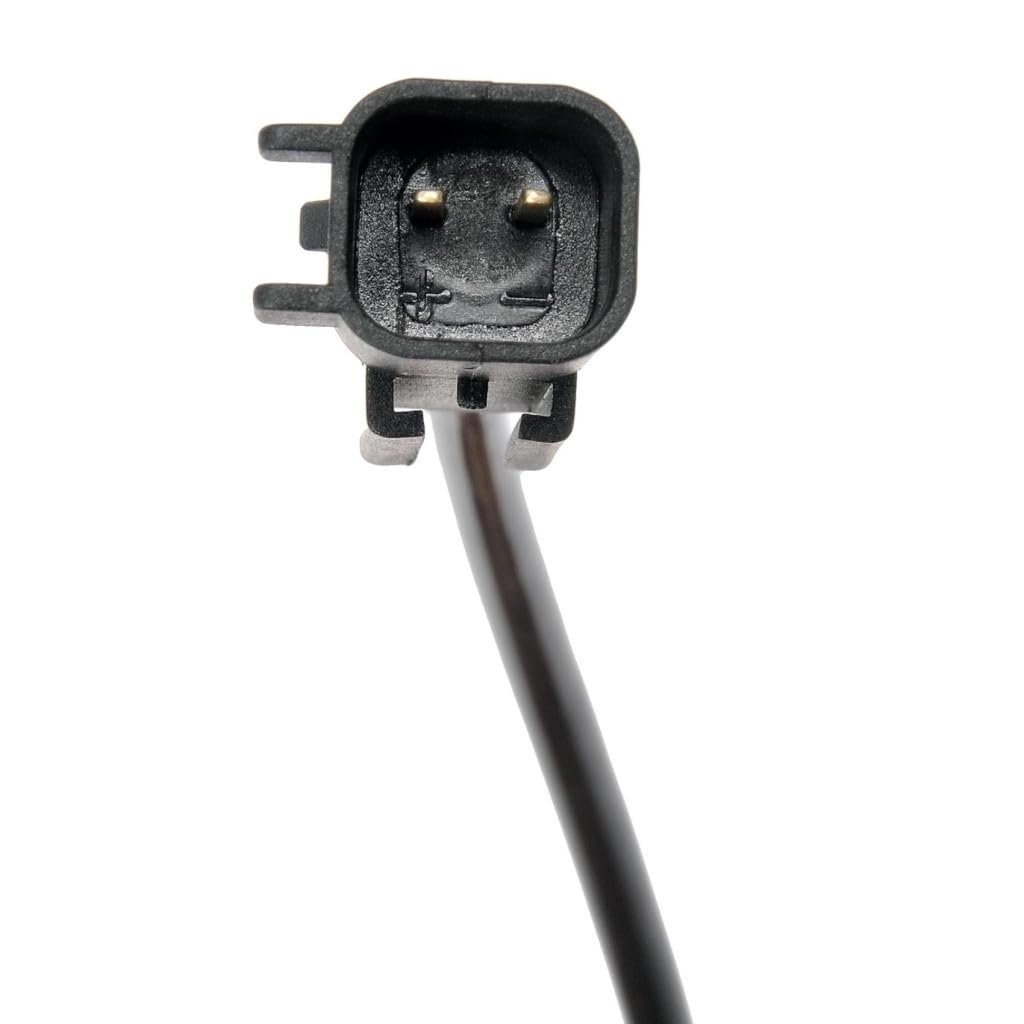 Abs Wheel Speed Sensor For Jeep Compass 2007 2016 Metal And Plastic Housing Black Rectangle Connector With Blade Male Terminal
