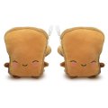 Cute Usb Warmer Heated Gloves Charging Hand Cover Fingerless Villus Wrist Mitten New Year Christmas Gift Winter Great For