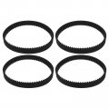 Micro Traders 4pcs Drive Belt Toothed 914006-01 For Dyson Dc25 Vacuum Cleaner All Models Closed Loop Rubber 9mm Width 225mm 