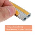 33 Ft Weather Stripping Seal For Doors Window 1 4 Inch X 3 8 Self Adhesive D Type Foaming Tape Soundproofing Door Seal Strip