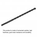 Uxcell Masonry Drill Bit Carbide Tip Spiral Rotary Tool 10mm Cutting Dia Black 2 Pcs