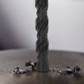 Uxcell Masonry Drill Bit Carbide Tip Spiral Rotary Tool 10mm Cutting Dia Black 2 Pcs