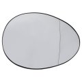 Carbhub Passengers Right Side Heated Mirror Glass Compatible With Mini Cooper R55 R56 R57 R58 R59 R60 R61 2007-2015 Car