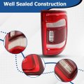 Tail Light Right Replacement For Ram 2500 2019-2022 Passenger Side Rear Brake Lamp 68361716ad