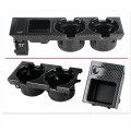 Labwork Carbon Fiber Center Console Cup Coin Holder Storing Box Replacement For Bmw E46 325i 51168217953