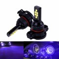 H16 5202 Led Fog Light Bulbs 2 Pack Purple Daytime Running Drl Lamps 3030 Smd Bright Off Road Lighting For Powersports And 