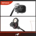A-premium Abs Wheel Speed Sensor Compatible With Mitsubishi Models Lancer 2008-2013 Outlander Sport 2011-2013 2010-2013 Rear