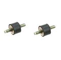 17111120224 Bmw Radiator Mount Set Of 2 By Mtc 