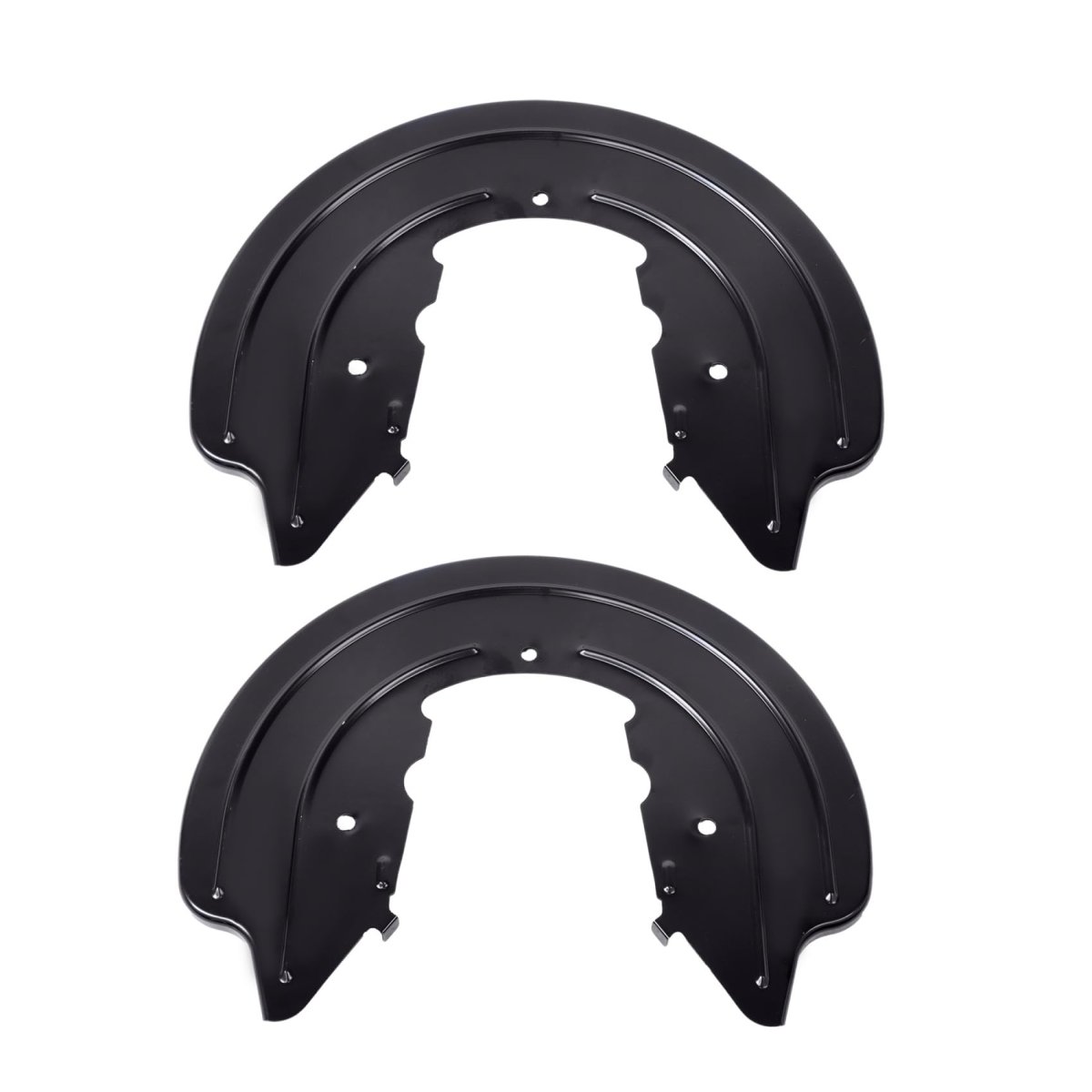 Brake Dust Shield Splash Replacement Pair For Ford Mustang 1994 2004 F4zz2c028a Fits Models With Solid Axle Not Irs
