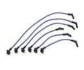 High Performance Wire Set Fdz036 52184 Blue Copper Ferrite Magnetic Core Automotive Spark Plug Wires 