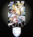 Japanese Koi Carp Decorative Night Light 