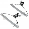 Ocpty Power Window Regulator With Motor Fit For 2010-2014 Subaru Legacy Outback Rear Left Rear Right 751-753