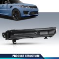 Front Fog Light Lamp Passenger Right Side For Land Rover Range Sport 2018-2022 Fit 2018-2021 Lr142092 Lr098340 Clear Lens Black