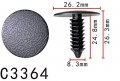 Autobahn88 Interior Trim Clip Compatible With Ford Oem N807535s Pack Of 20