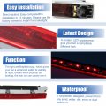X Autohaux High Level Third Rear Brake Stop Light 8e9945097 For Audi A4 1 8l A T Quattro Avant Wagon 2002-2005