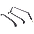 Fuel Tank Strap Set Of 3 For Jeep Wrangler Yj 1987 1988 1989 1990 Steel Material Fits 15 Gallon Black Finish 