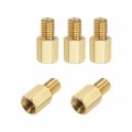 Uxcell M6x10mm 8mm Male-female Brass Hex Pcb Motherboard Spacer Standoff For Fpv Drone Quadcopter Computer Circuit Board 5pcs 