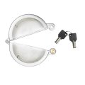Locking Fuel Tank Cap Cover For Class 8 Trucks Diesel Zinc Alloy Freightliner Sterling And Western Star Model Hw-a1403 