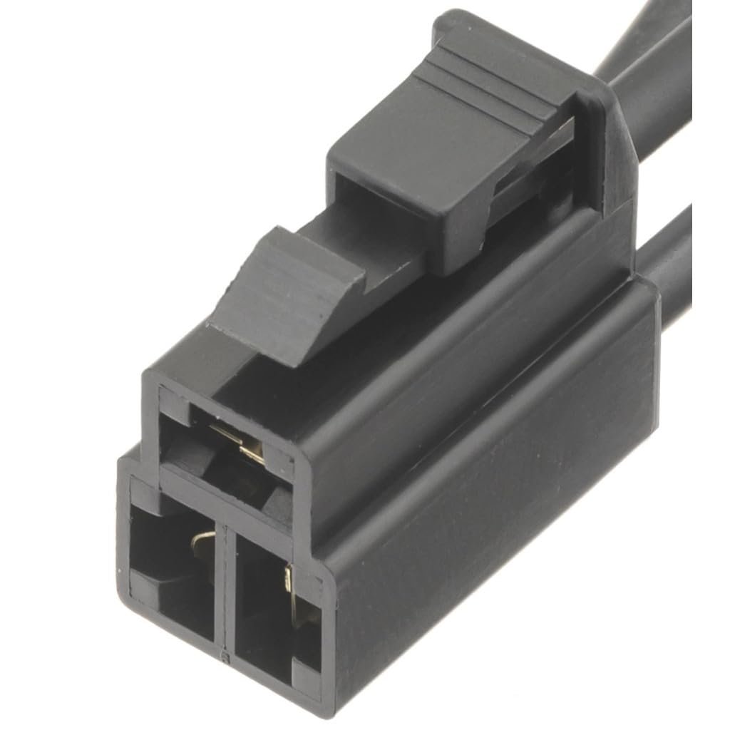 Electrical Connector For Kia Rio 2001 2002 2003 2004 2005 Black Plastic Rectangle Bullet Terminal Push On Attachment 7 In